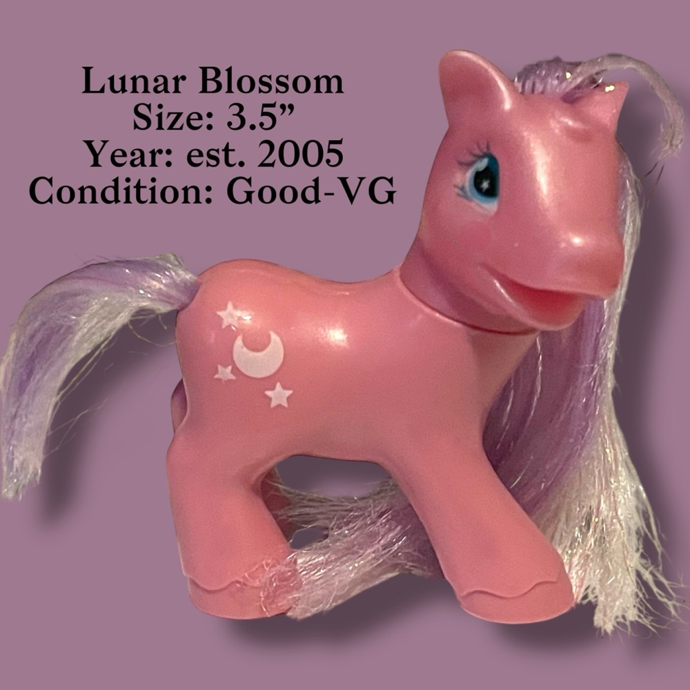 Vintage My Little Pony Lunar Blossom